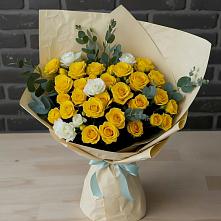 Букет цветов из:  Розы #REPLACE_PRED# Шангале