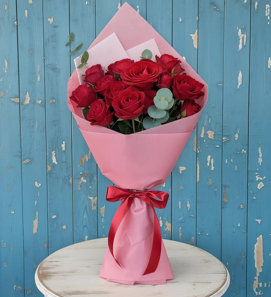 Букет цветов из: Розы в Шангале