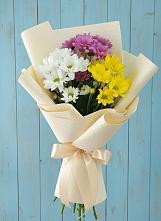 Букет цветов из:  Хризантемы в Шангале