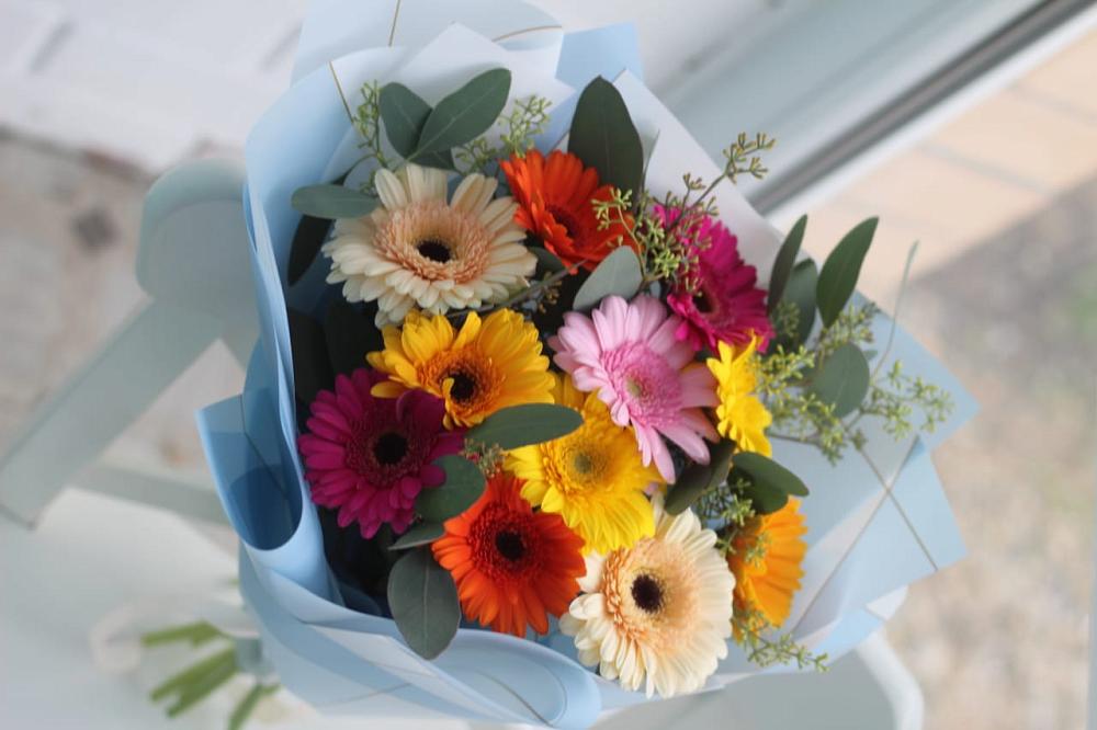 Букет цветов из: Герберы в Шангале