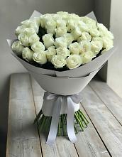 Букет 35 Белых роз в Шангале