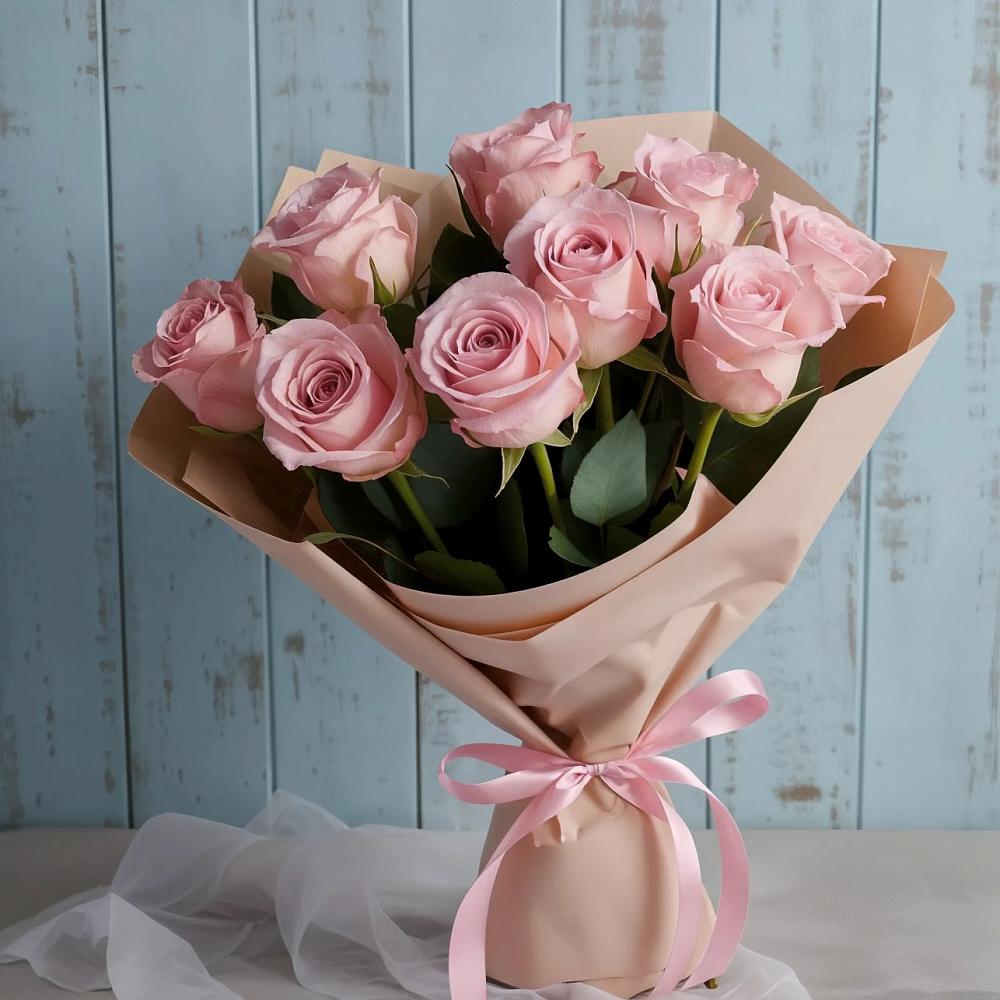 Букет цветов из: Розы в Шангале