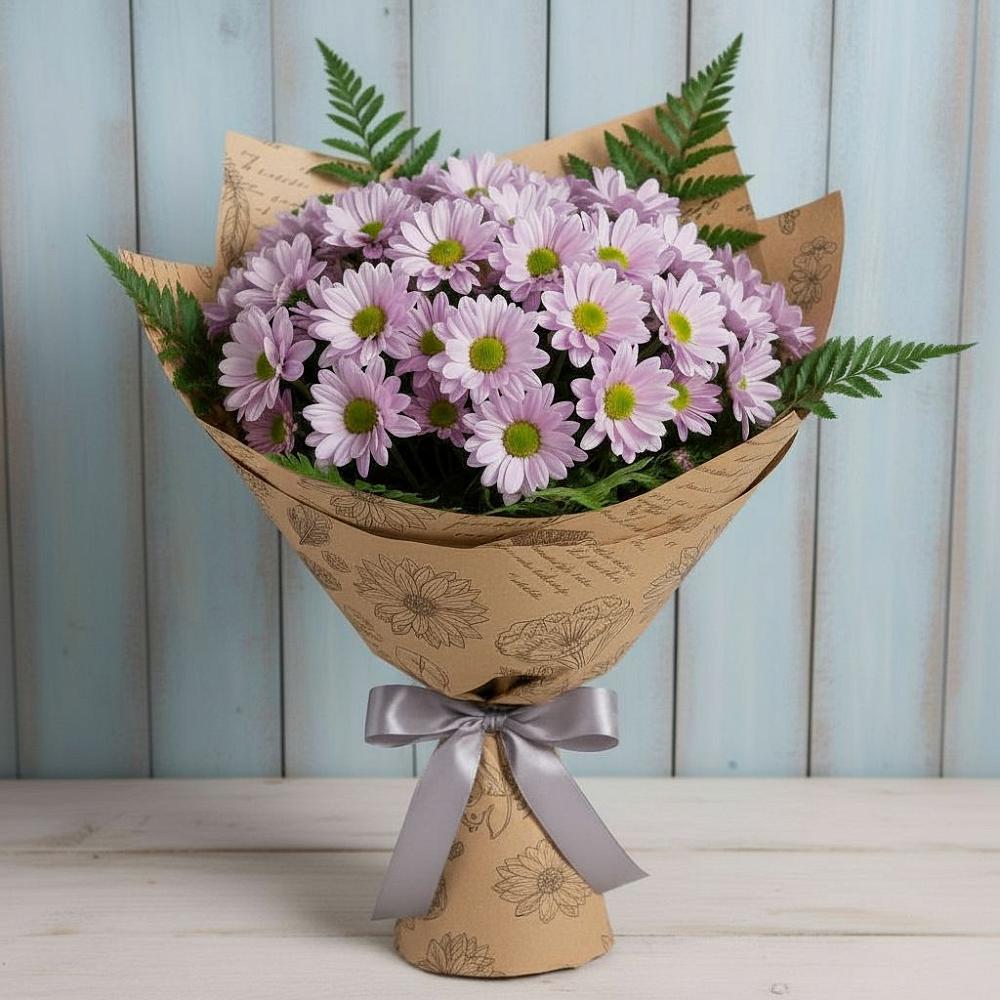 Букет цветов из: Хризантемы в Шангале