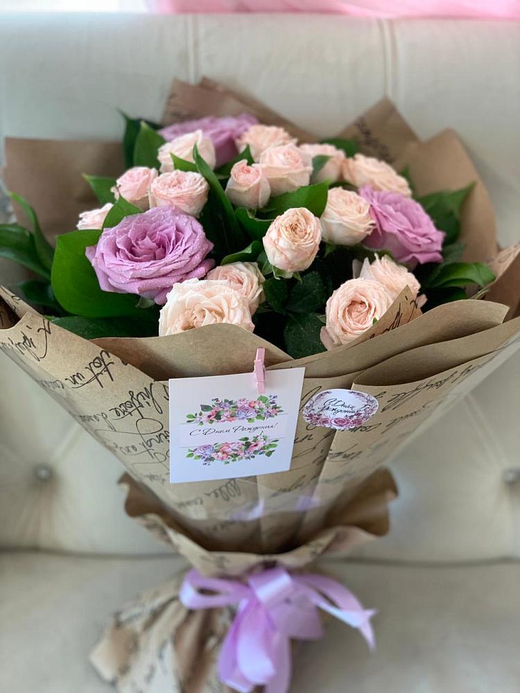 Букет цветов из: Розы в Шангале