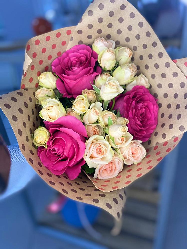 Букет цветов из: Розы в Шангале