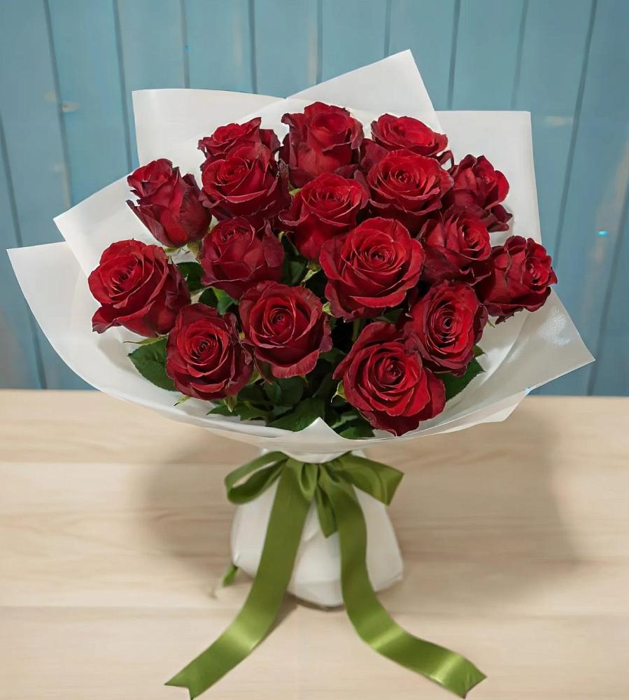 Букет Красные розы в Шангале
