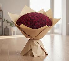 Букет 101 Красная роза в Шангале