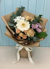 Букет цветов из:  Герберы и Хризантемы в Шангале