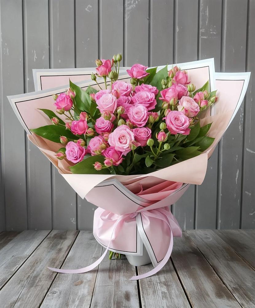 Букет Розовый кустик в Шангале