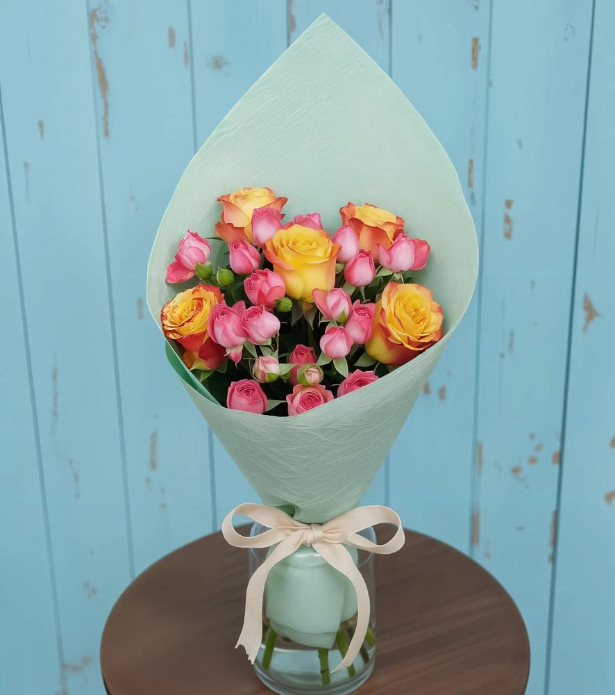 Букет цветов из: Розы в Шангале