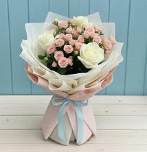 Букет цветов из:  Розы в Шангале
