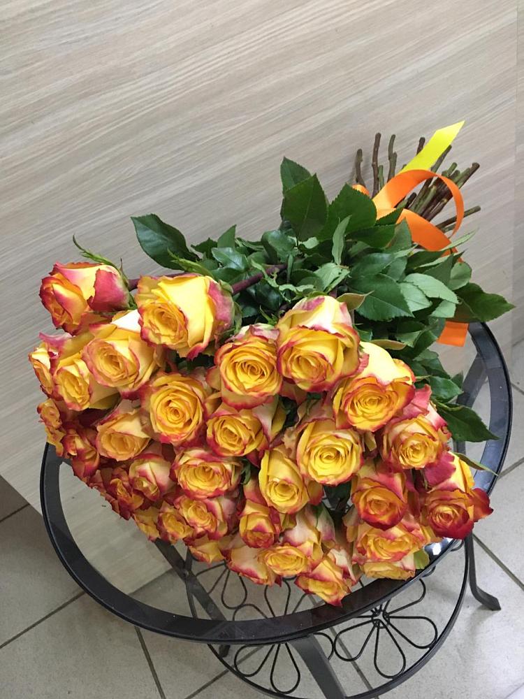 Букет Желтые розы в Шангале