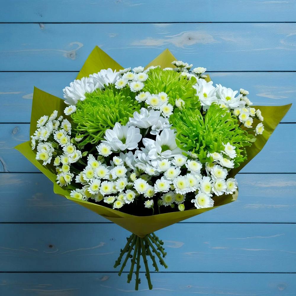 Букет цветов из: Хризантемы в Шангале