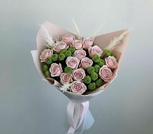 Букет цветов из:  Розы и Хризантемы в Шангале