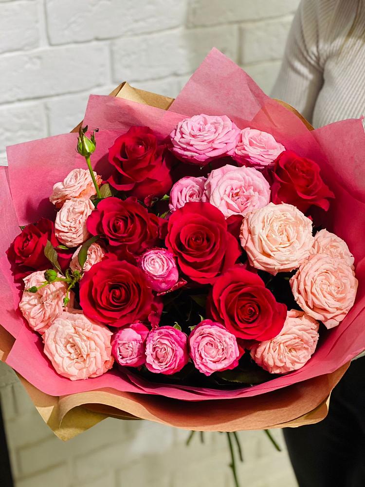 Букет цветов из: Розы в Шангале