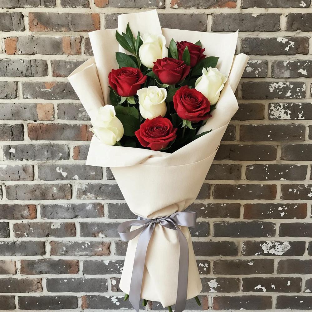 Букет цветов из: Розы в Шангале