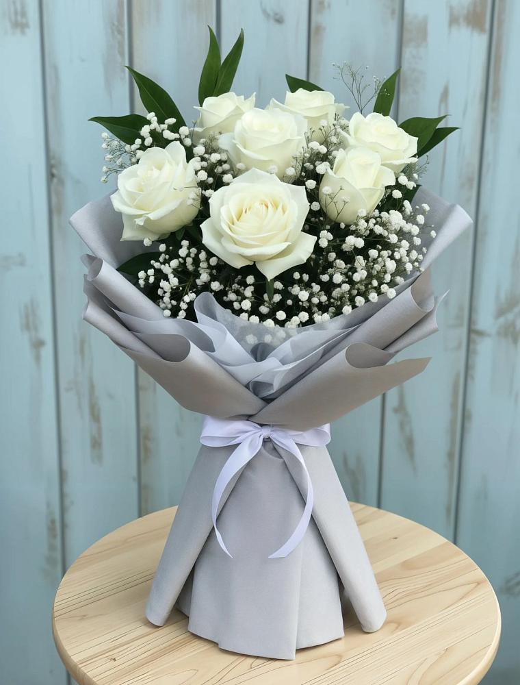 Букет цветов из: Розы в Шангале