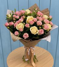 Букет цветов из:  Розы в Шангале