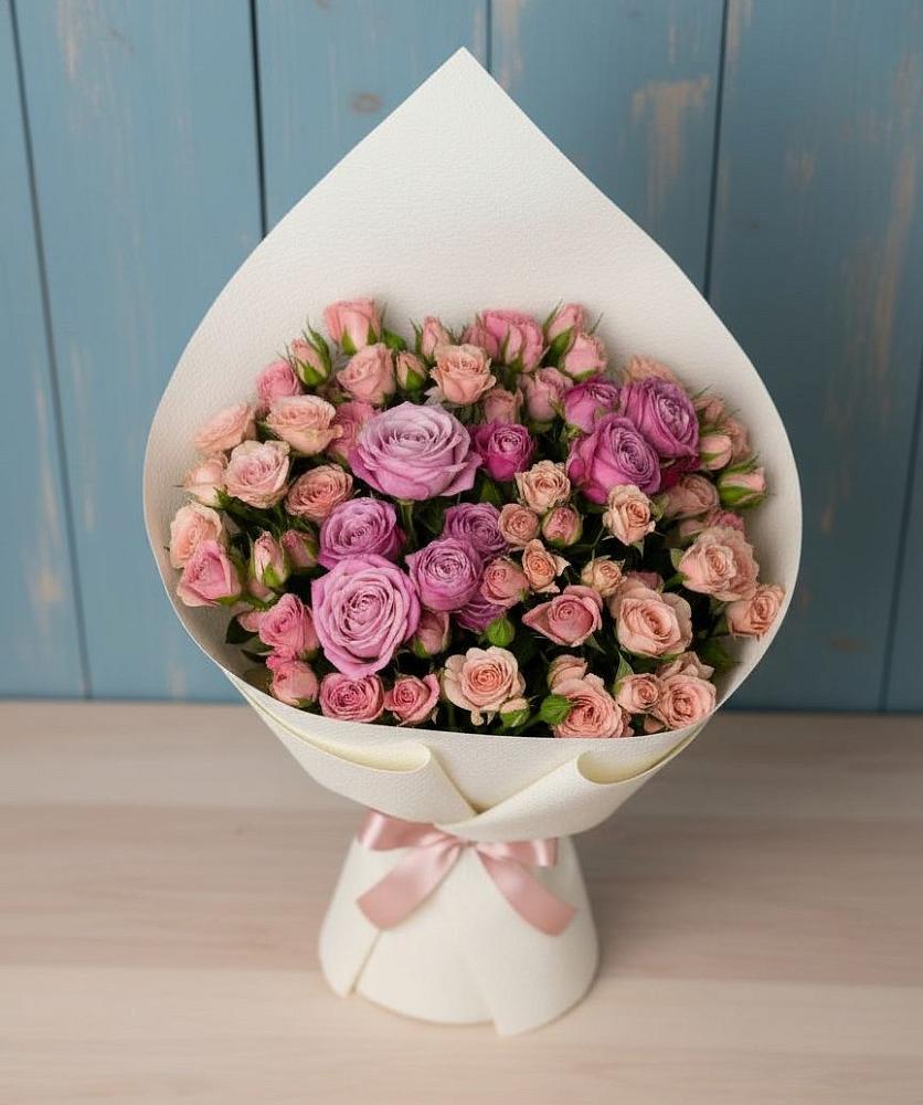 Букет цветов из: Розы в Шангале