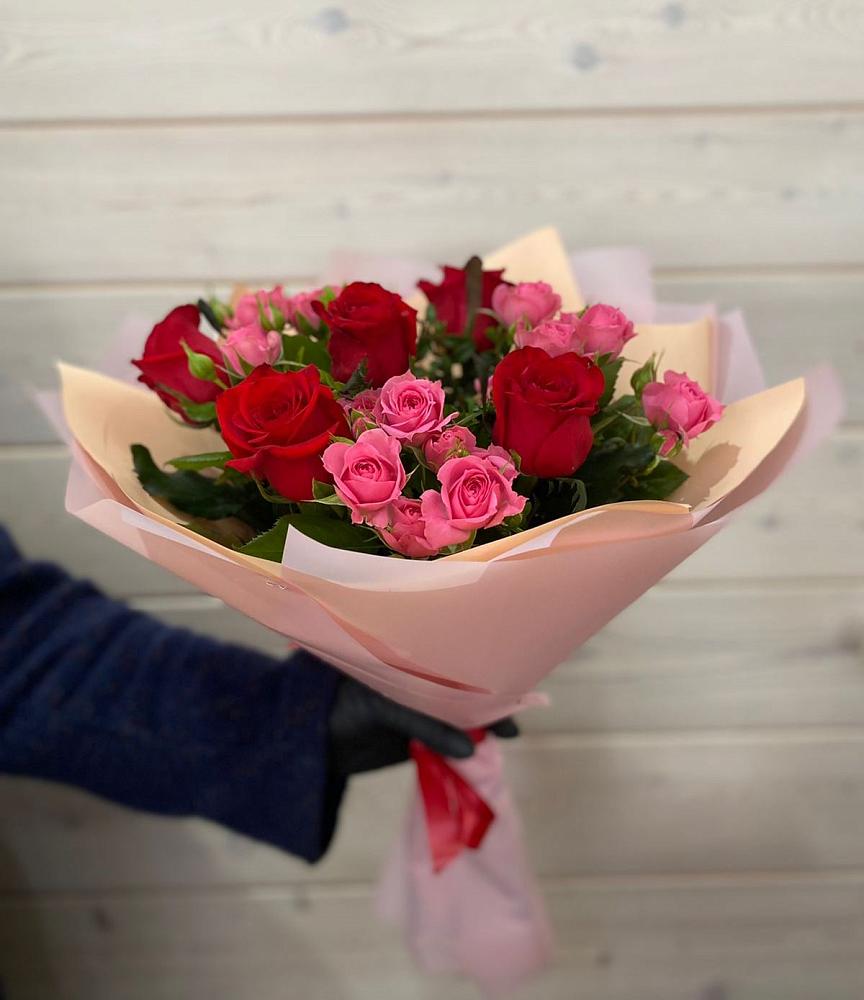 Букет цветов из: Розы в Шангале