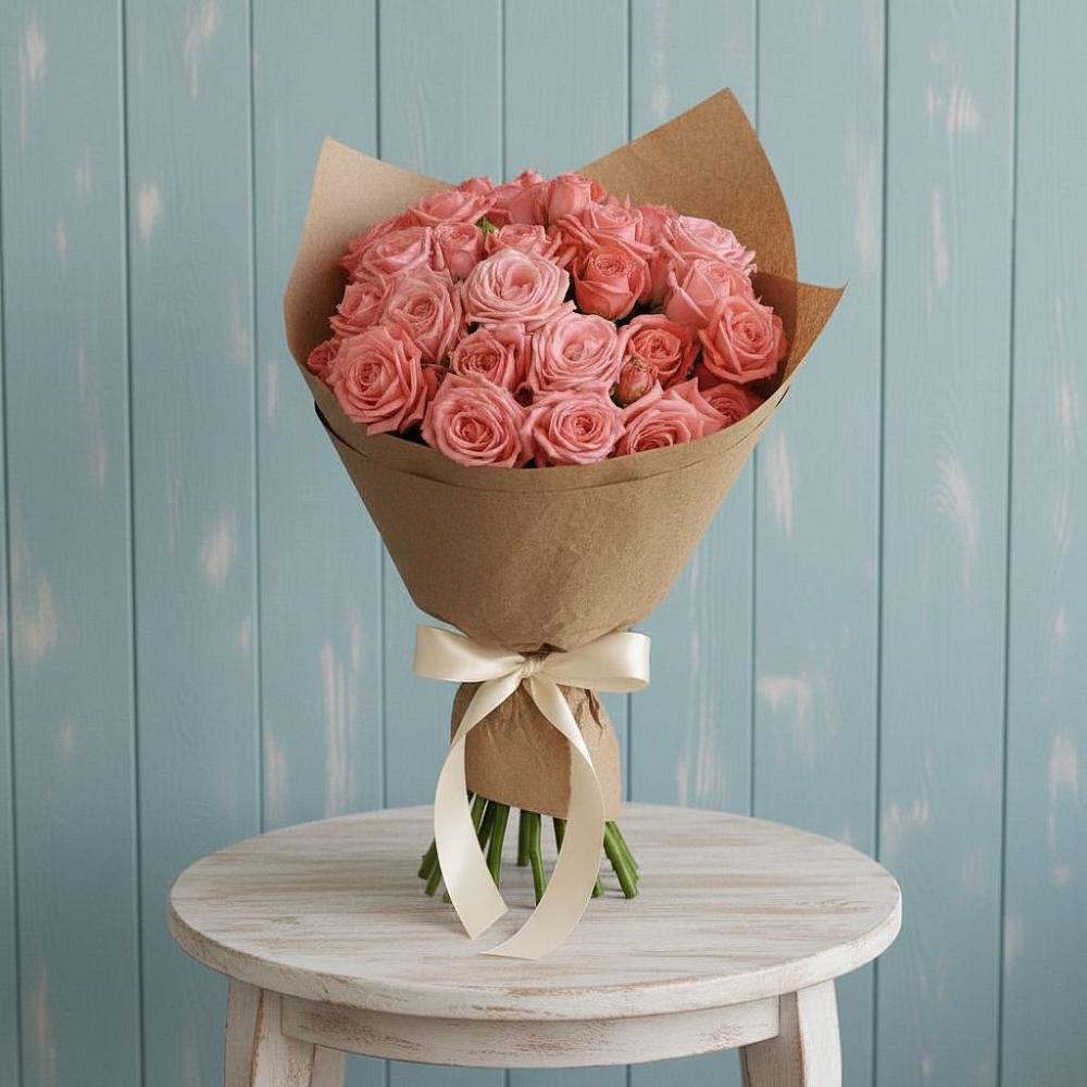 Букет цветов из: Розы в Шангале