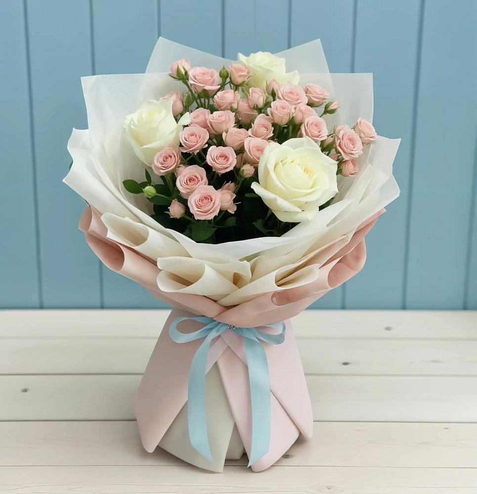 Букет цветов из: Розы в Шангале