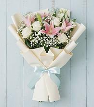 Букет цветов из:  Лилии в Шангале