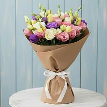 Букет цветов из:  Лизиантусы в Шангале